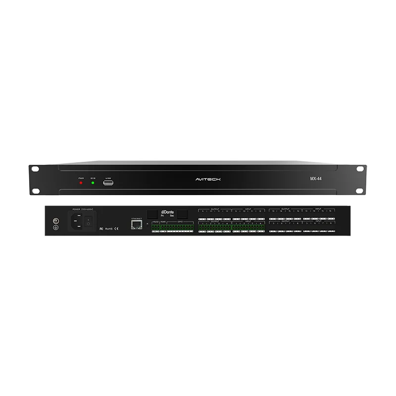 4 av 4 ut digital lydprosessor