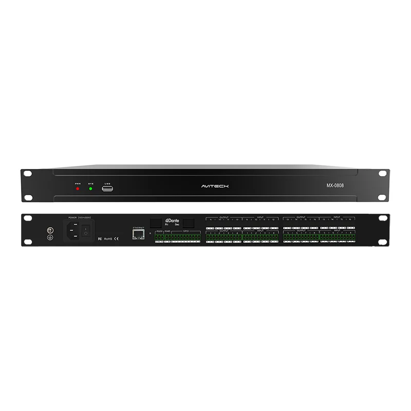 8 i 8 ut digital lydprosessor